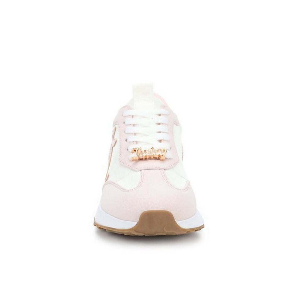 Juicy Couture Women'ss Eunice Lace Up Casual Sneakers SZ 8.5 M Blush PINK WHITE - Picture 4 of 12